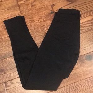 J Brand Black Super Skinny Jeans